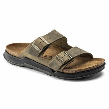 Arizona Birkenstock Ct Oiled Kozene Panske Hnedožltý | SK 329CTV